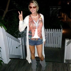 Fun Halloween hippie top